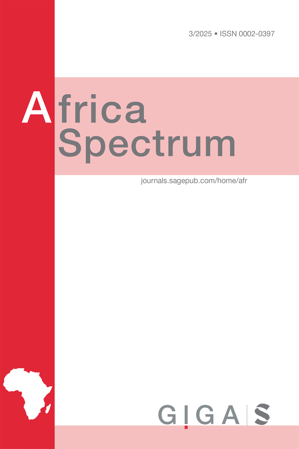 Africa Spectrum journal cover