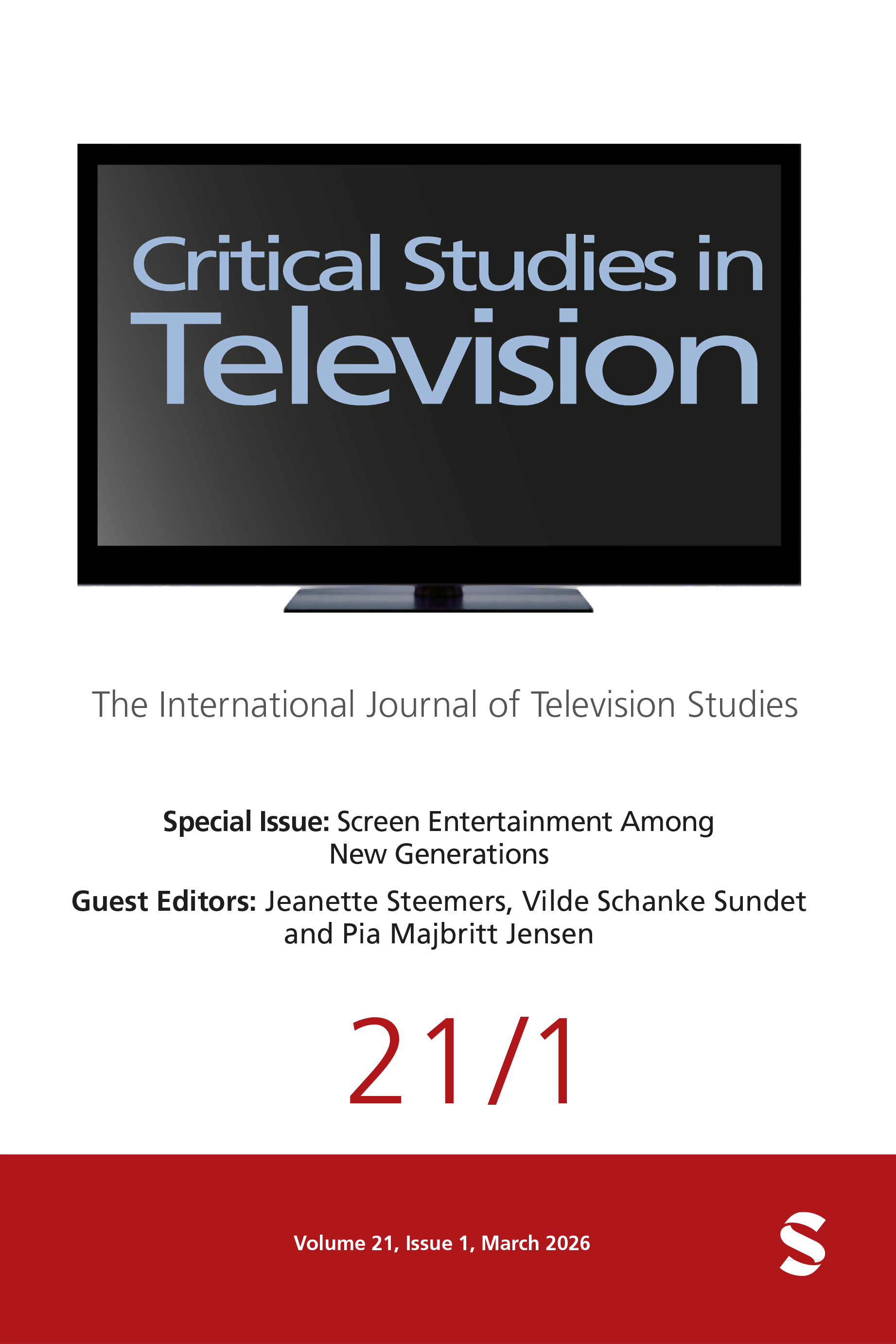 Critical Studies in Television: The International Journal of Television Studies journal cover