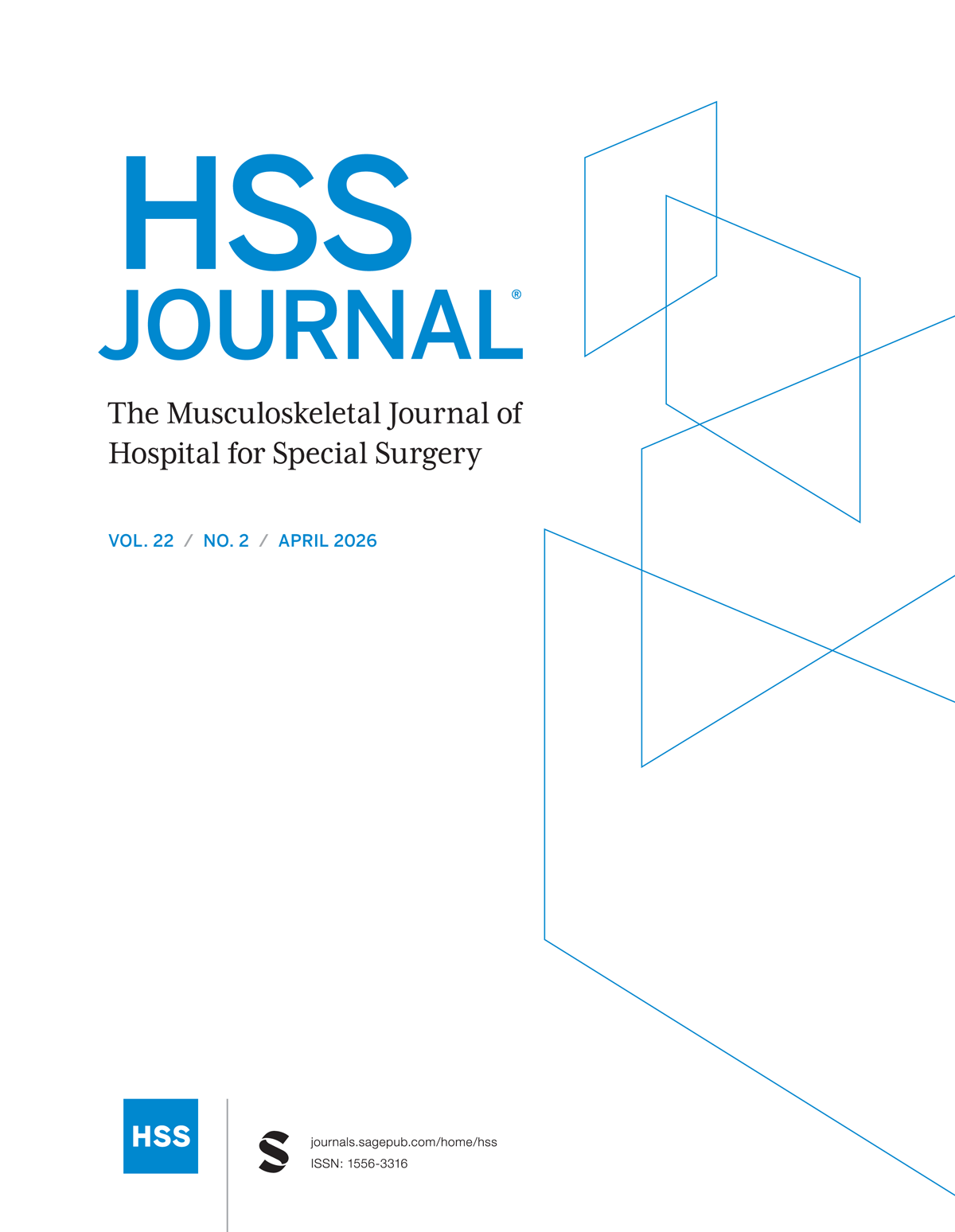 HSS Journal®: The Musculoskeletal Journal of Hospital for Special Surgery journal cover
