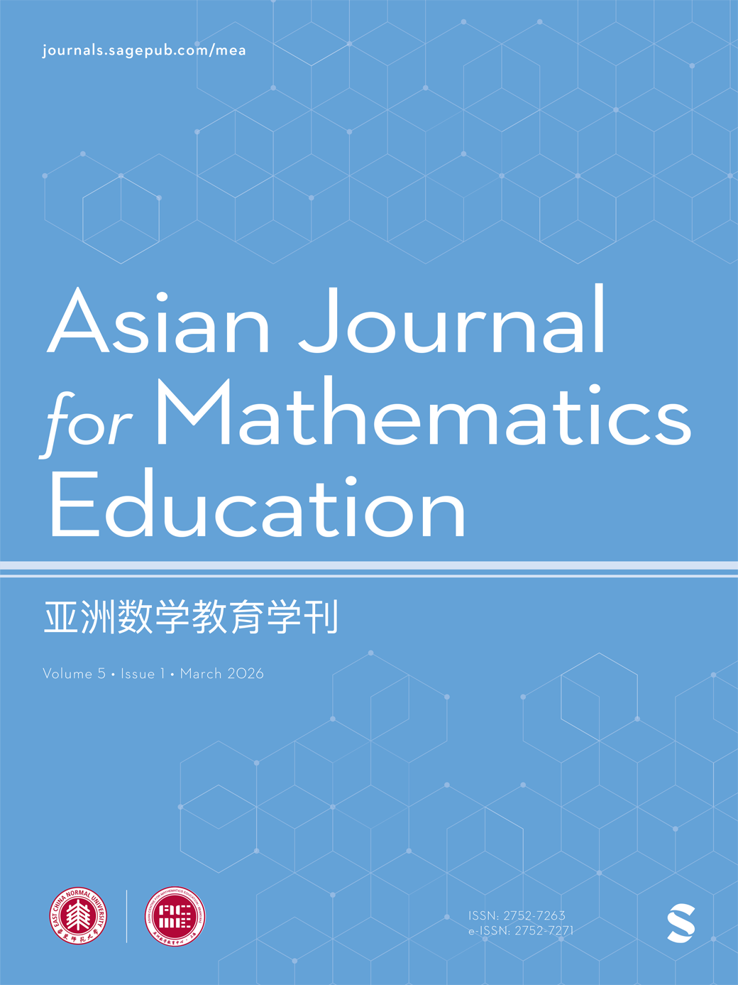Asian Journal for Mathematics Education journal cover